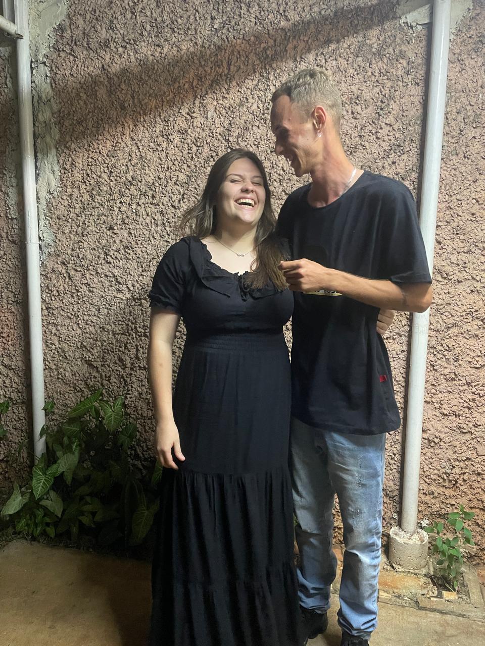 Eduarda e Jhonatan